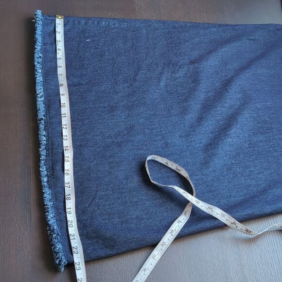 The 5th Label Denim Dark Blue frayed hem Casual Dress S - Picture 4 of 14